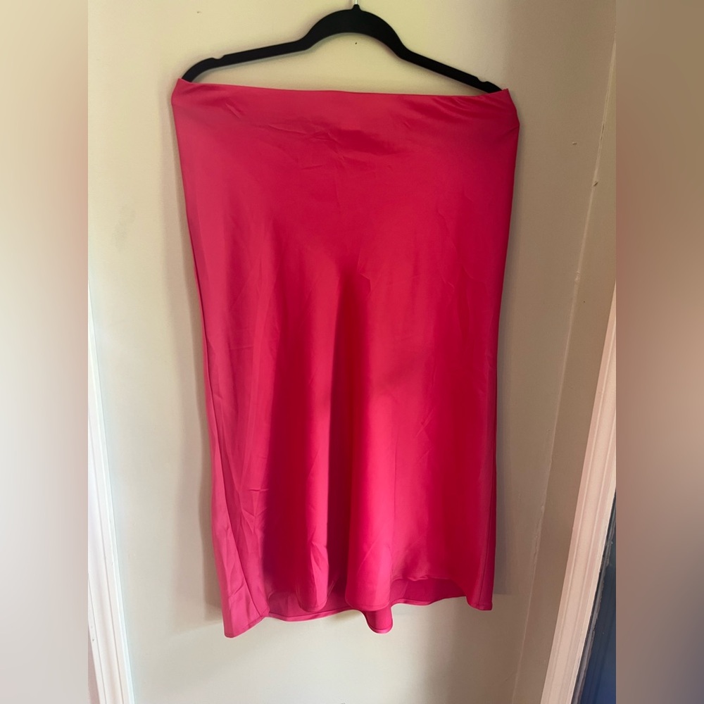 Rachel Zoe- Hot Pink Women's Skirt Size 4 - Picture 4 of 6